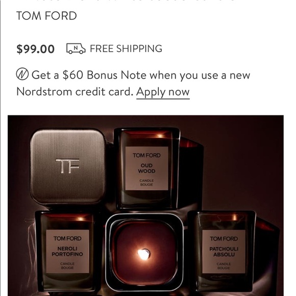 Tom Ford Other - Tom Ford Amber Absolute Candle